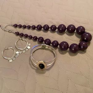 Geometric Themed Jewelry Set